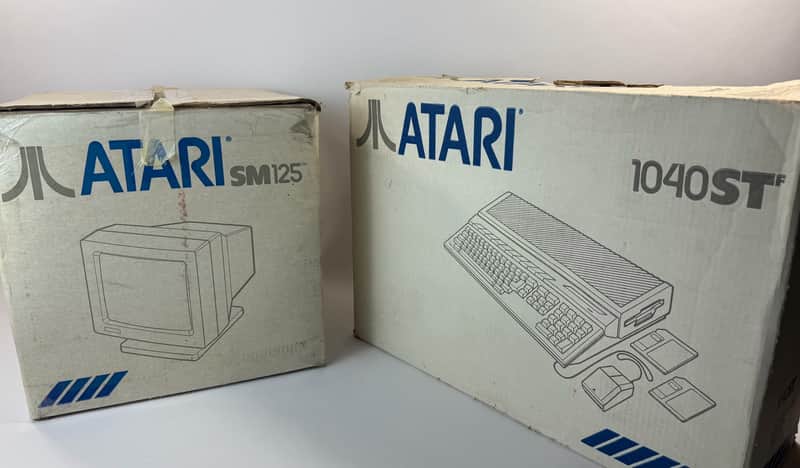 Atari 1040ST + SM125 Monitor (Boxed!) image 1