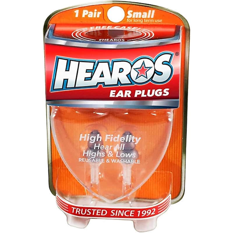 Hearos High Fidelity Ear Plugs - Small Size image 1