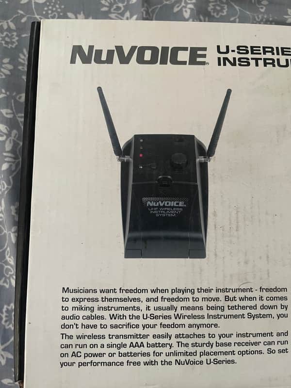 NuvoIce U-Series Wireless Instrument System UV-3 Early 2010s image 1