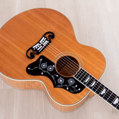 1993 Gibson J-200 Special Edition Ren Ferguson Antique Natural Spruce + Maple, 1 of 36, Near-Mint w/ Case, CoA image 9
