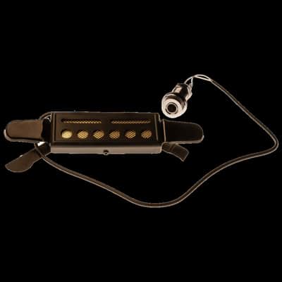 Recording King RC-GFP-1 Gold Foil Acoustic Soundhole Pickup 2020 Black image 2