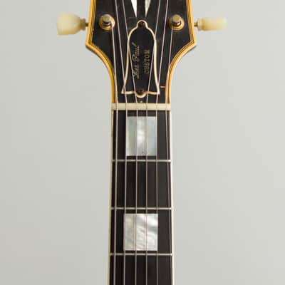 Gibson  Les Paul Custom Solid Body Electric Guitar (1956), ser. #6-7287, original black hard shell case. image 5