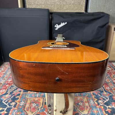 1972 Yamaha FG-160 Wide Nut Acoustic w/Vintage Yamaha Hard Case image 20