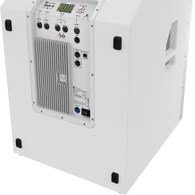 2x Electro-Voice EVOLVE 90 Portable 2000W Subwoofer and Column Loudspeaker PA System with Bluetooth (WHITE) image 3