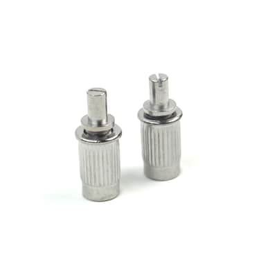 Replacement Tune-O-Matic style Guitar Bridge Posts Wide Anchors Chrome (set of 2)