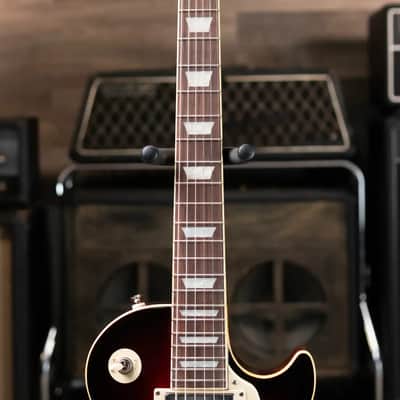 Epiphone Les Paul Standard 50s Figured Electric Guitar - Bourbon Burst with Gig Bag image 4