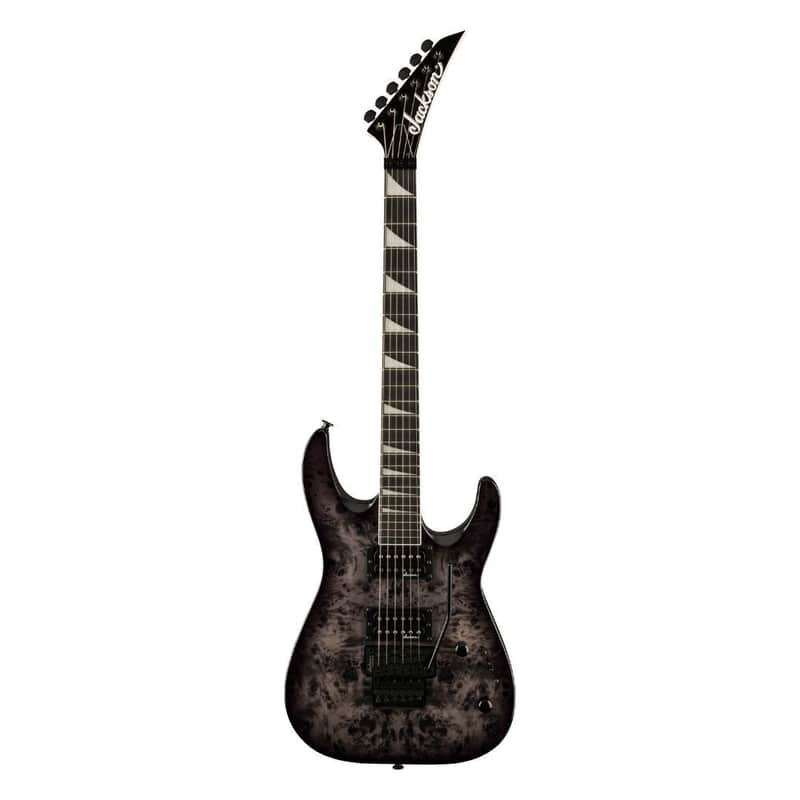 Jackson JS Series Dinky JS32 DKAP 6-String Right-Handed Electric Guitar with Poplar Body and Amaranth Fingerboard (Transparent Black) image 1
