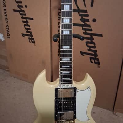 Epiphone Les Paul SG Custom G-400 Antique Ivory / 2000 image 5