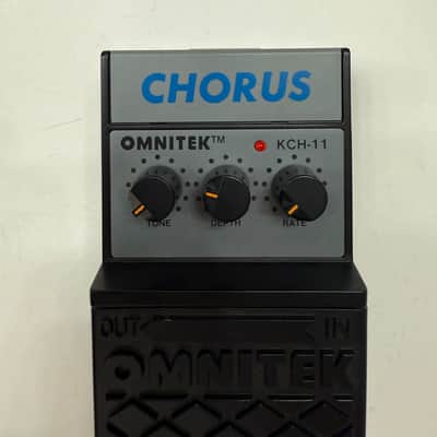 Omnitek KCH-11 Chorus Analog Rare Vintage Guitar Effect Pedal MIT Taiwan image 2