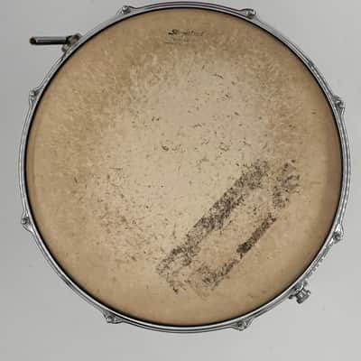 Slingerland Super Gene Krupa Radio King 5.5x14 Snare Drum 1960 - Blue Sparkling Pearl image 10