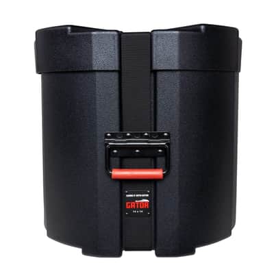 Gator Grooves Roto-Molded Floor Tom Case with Padding 14i x 14in image 6
