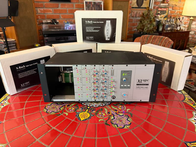 Solid State Logic SSL X-Rack 24 Channel Summing System with Snakes - Complete and AWESOME! image 1