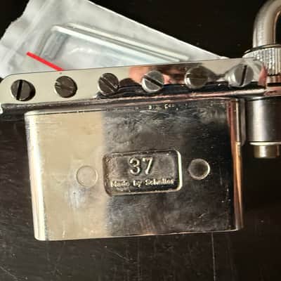 Schaller Tremolo - Chrome Good replacement for fender system one tremolos image 2