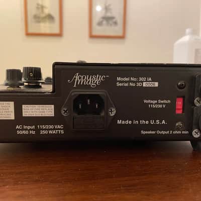 Acoustic Image Clarus 1R Series I 2000s Black image 5