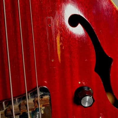 Guild Starfire Bass 1967 - Cherry Red image 4