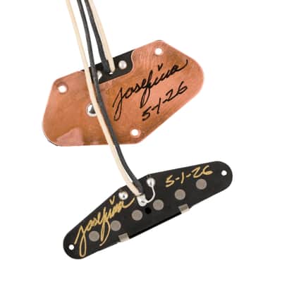 New Fender Custom Shop Josefina Campos Hand-Wound Red Hot Telecaster Pickup Set Signed by Josefina image 4