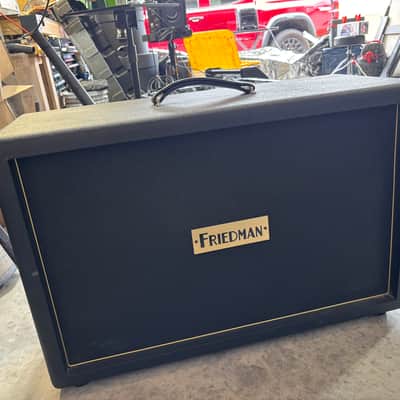 Friedman 212EXT 120-Watt 2x12" Closed-Back Guitar Speaker Cabinet 2014 - Present - Black image 1