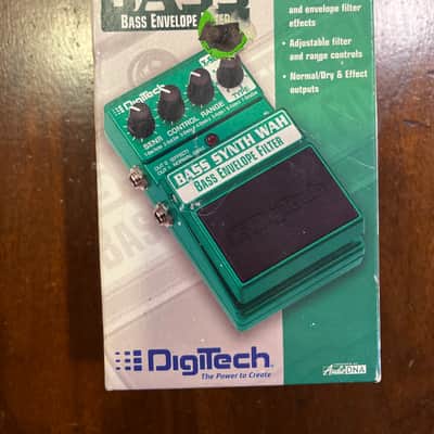 New! DigiTech X-Series Bass Synth Wah Envelope Filter 2010s - Green image 6