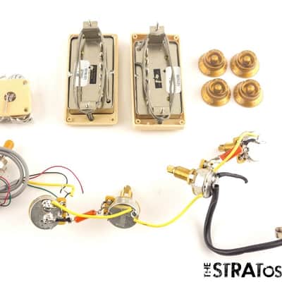 USA Gibson Les Paul Standard 50s Burstbucker PICKUPS POTS KNOBS Alnico II. image 2