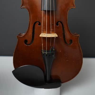 Czech violin, labelled and possibly by Benjamin Patocka, 1928 image 7
