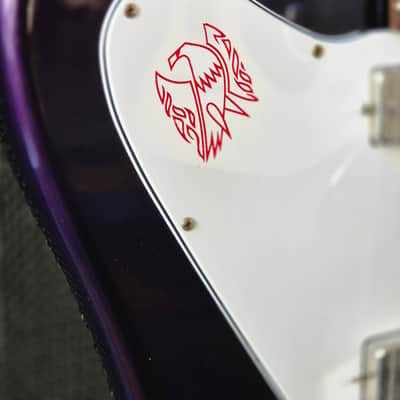 Gibson '65 Non-Reverse Firebird V Custom Shop VOS Stop Bar 2023 - Candy Apple Purple image 15