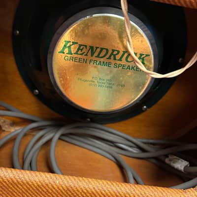 Kendrick model 2112 Texas Crude Amplifier Lacquered Tweed image 13