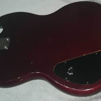 Doublecut red with Tremolo 1971 made by ASCO Japan, very rare image 11