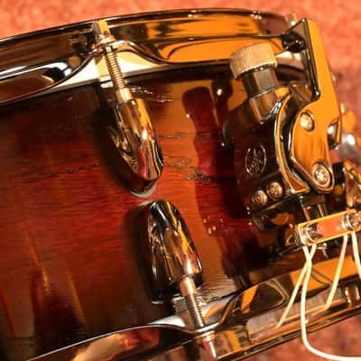 Yamaha Live Custom Hybrid snare 2019 - 2026 - Uzu magma sunburst image 3