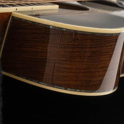 Martin OM-45 John Mayer Signature 20th Anniversary Grand Auditorium Acoustic Guitar, Solid Spruce Top, Platinum Gray Burst image 11