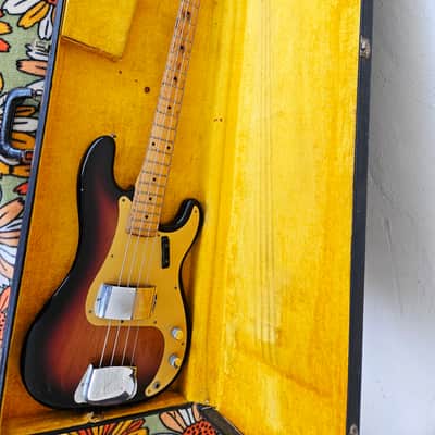 1958 Fender Precision Bass (P-Bass) - Sunburst Bild 2