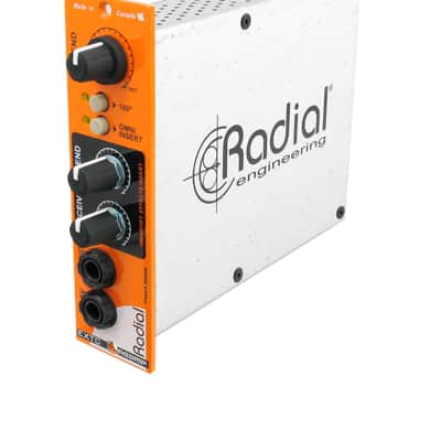 Radial EXTC 500 Series Reamp / Guitar Effects Interface Module 2010s - Orange image 2