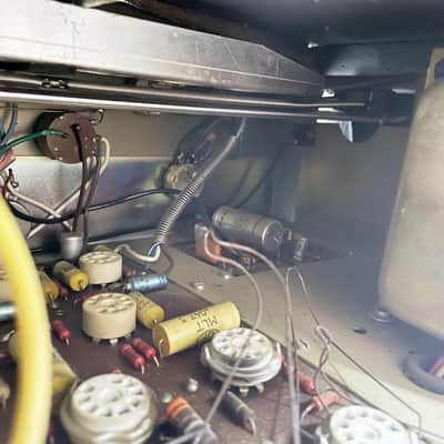 Vintage Italian Tube Amp Mac 4c A52 Reverb 60s,70s image 19