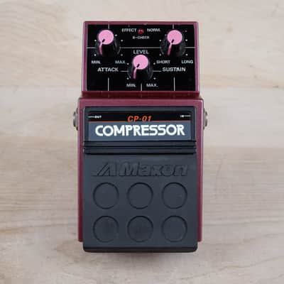 Maxon CP-01 Compressor 1980s Red Vintage Made in Japan MIJ image 6