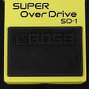Boss SD-1 Super Overdrive Electric Guitar Effect Pedal Yellow
