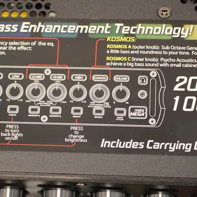 Peavey MiniMEGA 1000-Watt Mini Bass Amplifier Head image 3