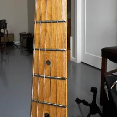Fender Strat Plus 1997 – Sunburst, Plek’d + OHSC – Excellent image 7