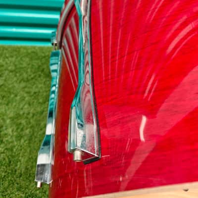⚡Pearl BLX All Birch 22"X14" Gong Bass Drum - Red* New Head*⚡ image 16