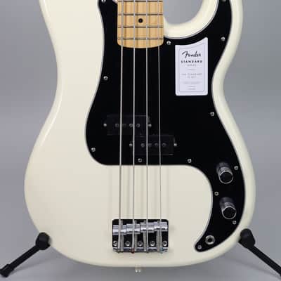 Fender Standard Precision Bass Olympic White image 1