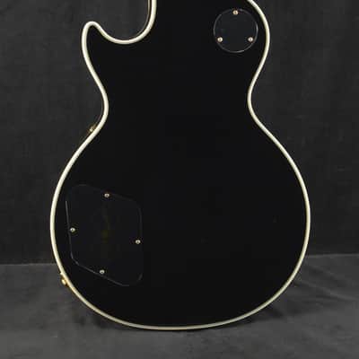 Mint Epiphone IGC Les Paul Custom Ebony w/ Hardshell Case image 7
