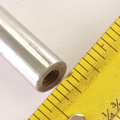 3/16 Threaded 3/8x12" Straight Cymbal Arm Rod Chrome Stand Part image 2