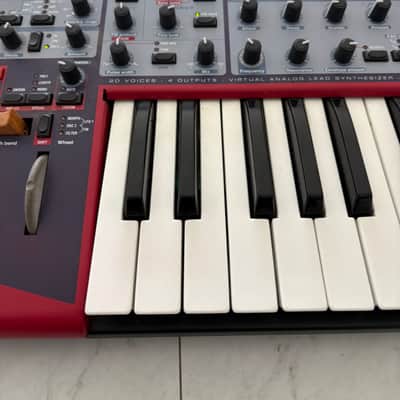 Nord Lead 2X 49-Key 20-Voice Polyphonic Synthesizer 2003 - 2013 - Red image 3