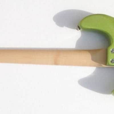 G&L USA LB-100 Margarita Metallic Electric Bass Guitar Maple Neck Hardshell Case G & L image 5