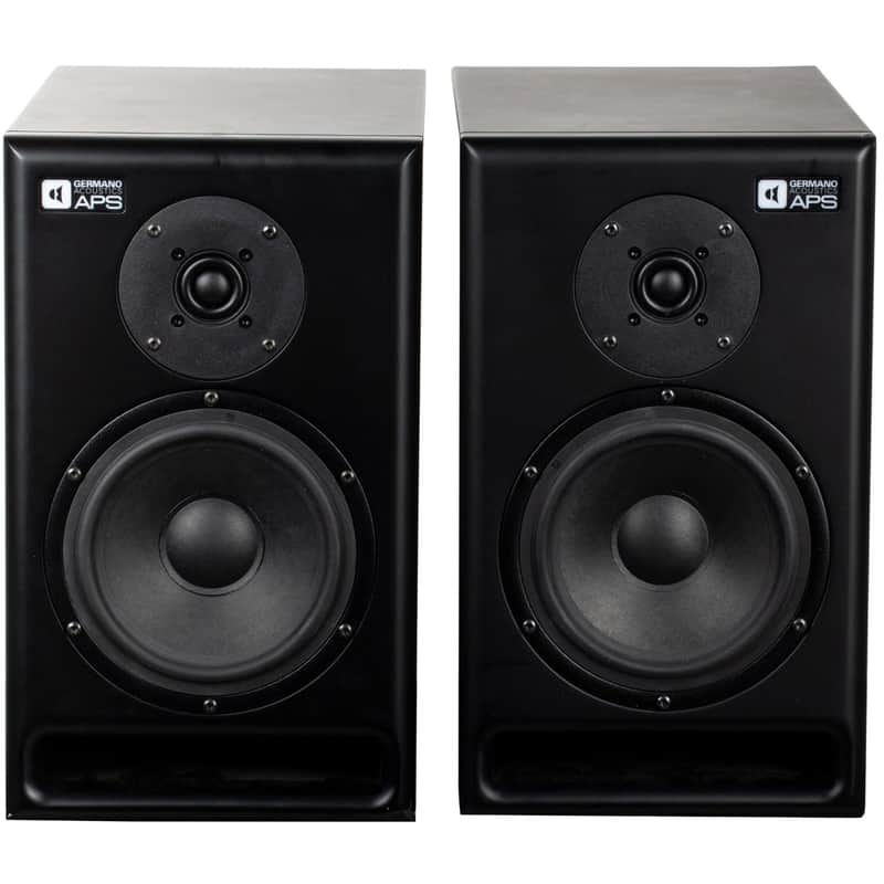 APS Germano Acoustics AEON 2 Studio Monitors Pair - Black image 1