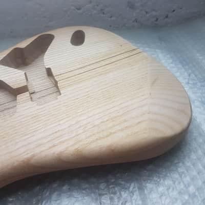80's NECK THROUGH SWAMP ASH BODY DESIGN STR*T - made in GERMANY image 6