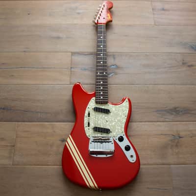 🇯🇵 Fender Mustang Reissue Competition MIJ Japan Fiesta Red 2007-2010 MG-73 CO FRD image 3