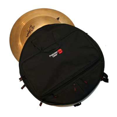 Gator Heavy Duty Padded Cymbal Backpack 24" w/Stick Bag Pocket image 1