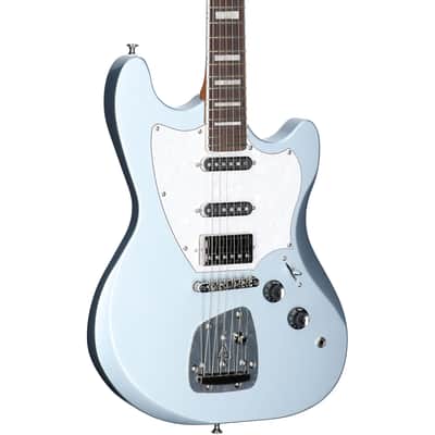 Guild Surfliner Deluxe Electric Guitar, Glacier Blue Metallic image 1