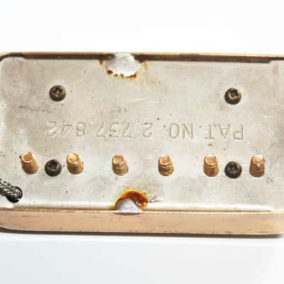 Vintage 1974 Gibson les Paul Custom Patent Number T Top Humbucker Pickup 1970's ES SG image 4