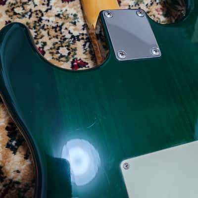 *RARE* 2013 Fender Stratocaster '62 Reissue ST62QT-YLM Yellow Lime Burst, High Grade Quilt Maple Top, Non-Catalog w/ Hangtags, MIJ Fujigen image 22
