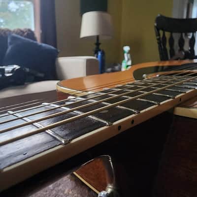 Yamaha FG-340 II acoustic vintage w/TKL case '80s image 7